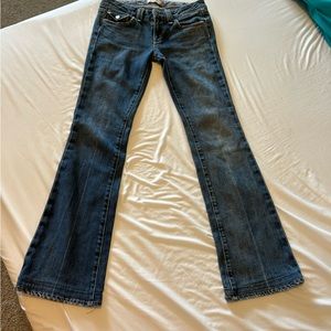 Paige premium denim jeans in “Pico” Size 27 low-mid rise bootcut - GUC!